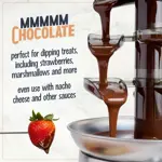 Máquina Eléctrica De Fondue De Chocolate 4 Niveles