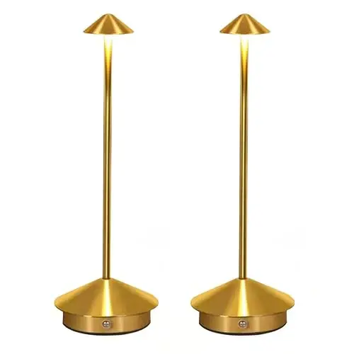 Lámpara De Mesa Inalámbrica, Paquete De 2, Lámpara