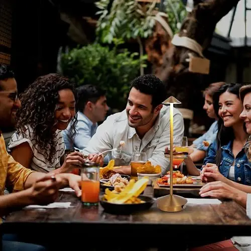 Lámpara De Mesa Inalámbrica, Paquete De 2, Lámpara