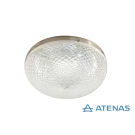 Plafón Platil Led Esmerilado 1 Luz