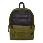 Mochila Jansport Double Break Backpack Green Navy Verde