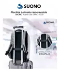 Mochila Antirrobo Impermeable Suono Puerto Usb Snac-1000