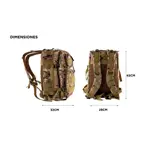 Mochila Táctica Camuflada Gadnic 45Lts Militar Porta Notebook Compartimentos Varios