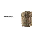 Mochila Táctica Negra Gadnic 45Lts Militar Compartimentos Varios
