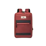 Mochila Reforzada Waggs Porta Notebook Unisex Urbana Roja