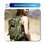 Mochila Tactica Asalto Trekking 45 Litros Verde Waggs