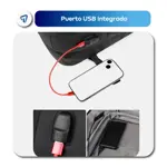 Mochila de Viaje Extensible Waggs Porta Notebook con Puerto USB  45L Rosa