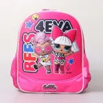 Mochila Espalda Jardin 12 Lol Bffs 4eva Con Luz Led Rosa Chicle L.o.l.