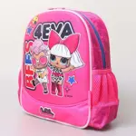 Mochila Espalda Jardin 12 Lol Bffs 4eva Con Luz Led Rosa Chicle L.o.l.