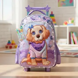 Mochila Escolar Carrito 18 Doggie L...