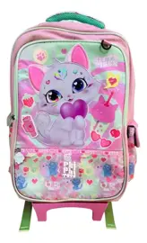 Mochila Escolar Carro 18 Gatito Phi...