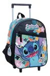 Mochila Jardin Carro 12 Stitch Hawaii Wabro 27147 Negro Hawaii