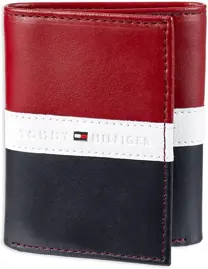 Cartera De Piel Con Tres Pliegues ...
