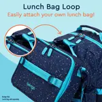 Mochila Bentgo Kids Confetti ligera 35,56 cm Azul Abismo