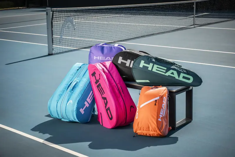 Bolsa de Tenis HEAD Tour M (6R) Morado con CCT+ y Sistema de Mochila