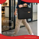 Maletín ejecutivo impermeable para notebook 15.6