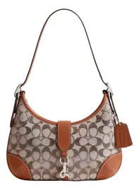 Cartera  Crystal Signature Jacquard Hamptons Hobo Co...