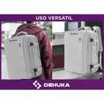 Mochila Expandible Capacidad 30-40l Impermeable Versátil Y Resistente Dehuka Gris