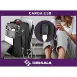 Mochila Urbana Porta Notebook Impermeable Para Exterior Resistente Ideal Para Viajes Dehuka