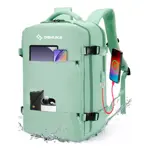 Mochila Notebook Urbana Hombre Impermeable Exterior Viajes Verde Dehuka B08