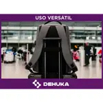 Mochila Impermeable Oxford Para Notebook, Clásica Y Multifuncional, Con Sistema Antirrobo Dehuka