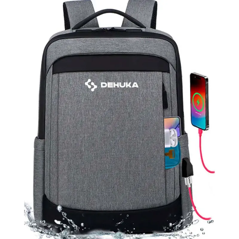 Mochila Impermeable Oxford Para Notebook, Clásica Y Multifuncional, Con Sistema Antirrobo Dehuka