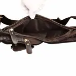 Bolso Bandolera de Cuero Hebetag para Hombres y Mujeres