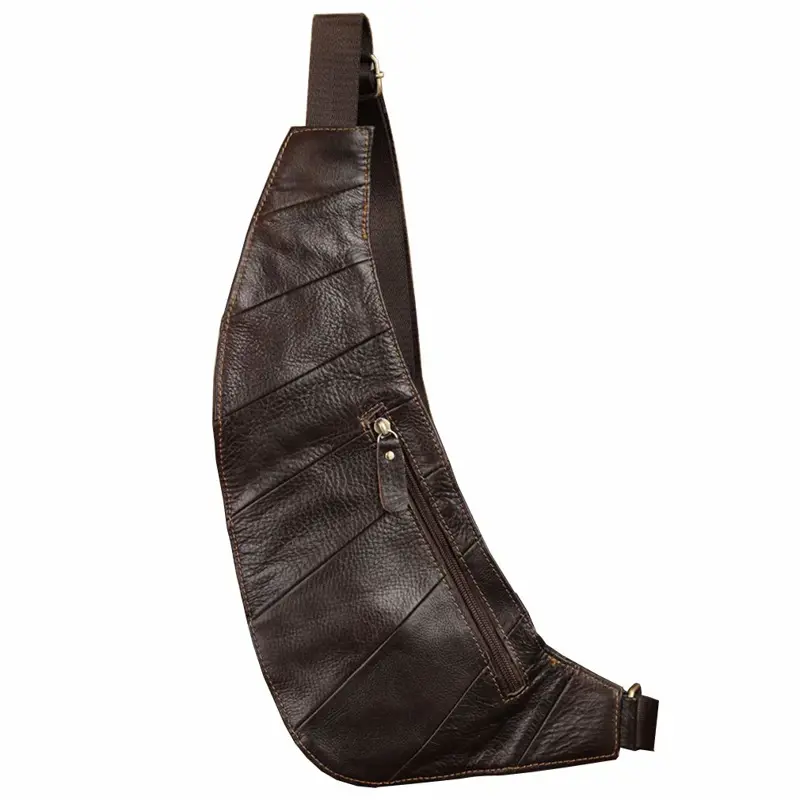 Bolso Bandolera de Cuero Hebetag para Hombres y Mujeres