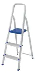 Escalera Aluminio Tipo Tijera Plegable 3 Escalones Mor 5101