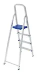 Escalera Aluminio Tipo Tijera Plegable 4 Escalones Mor 5102