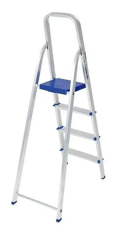 Escalera Aluminio Tipo Tijera Plegable 4 Escalones Mor 5102