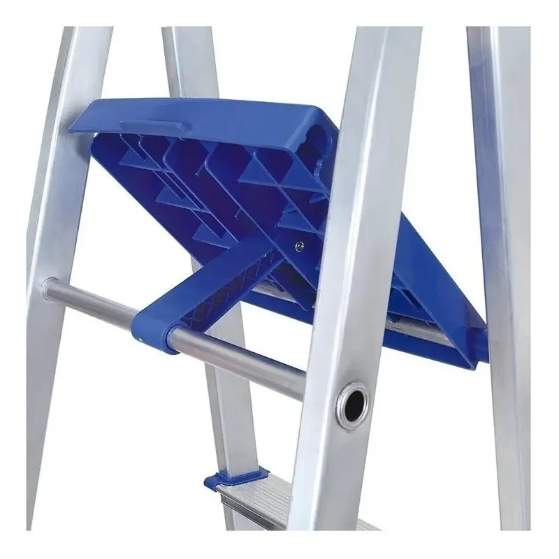 Escalera Aluminio Tipo Tijera Plegable 4 Escalones Mor 5102