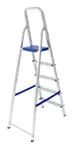 Escalera Aluminio Tipo Tijera Plegable 5 Escalones Mor 5103