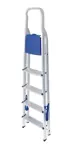 Escalera Aluminio Tipo Tijera Plegable 5 Escalones Mor 5103
