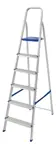 Escalera Aluminio Tipo Tijera Plegable 6 Escalones Mor 5104