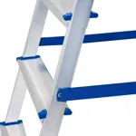Escalera Aluminio Tipo Tijera Plegable 6 Escalones Mor 5104