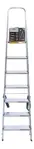 Escalera Aluminio Tipo Tijera Plegable 7 Escalones Mor 5105
