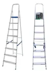Escalera Aluminio Tipo Tijera Plegable 8 Escalones Mor 5106