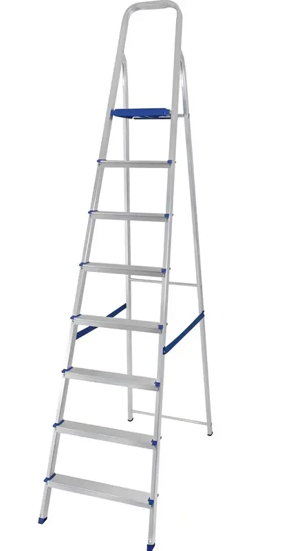 Escalera Aluminio Tipo Tijera Plegable 8 Escalones Mor 5106