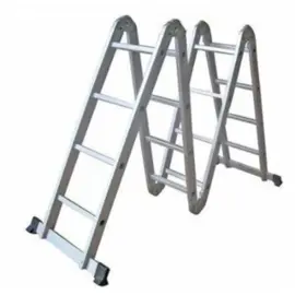 Escalera Articulada De Aluminio De ...