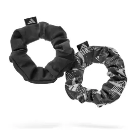 Set De Scrunchies X2 Blanco Y Negro...