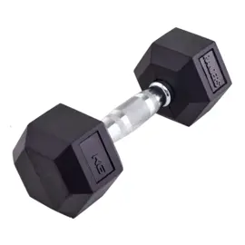 Mancuerna Hexagonal Engomada 14Kg