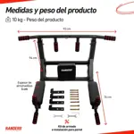 Barra de dominadas multifunción Randers ARG-024