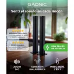 Barra de Sonido Gadnic BS1000 Bluetooth 2en1 Aux USB Optical 80w