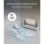 Barra de Sonido Gadnic BS1000 Bluetooth 2en1 Aux USB Optical 80w