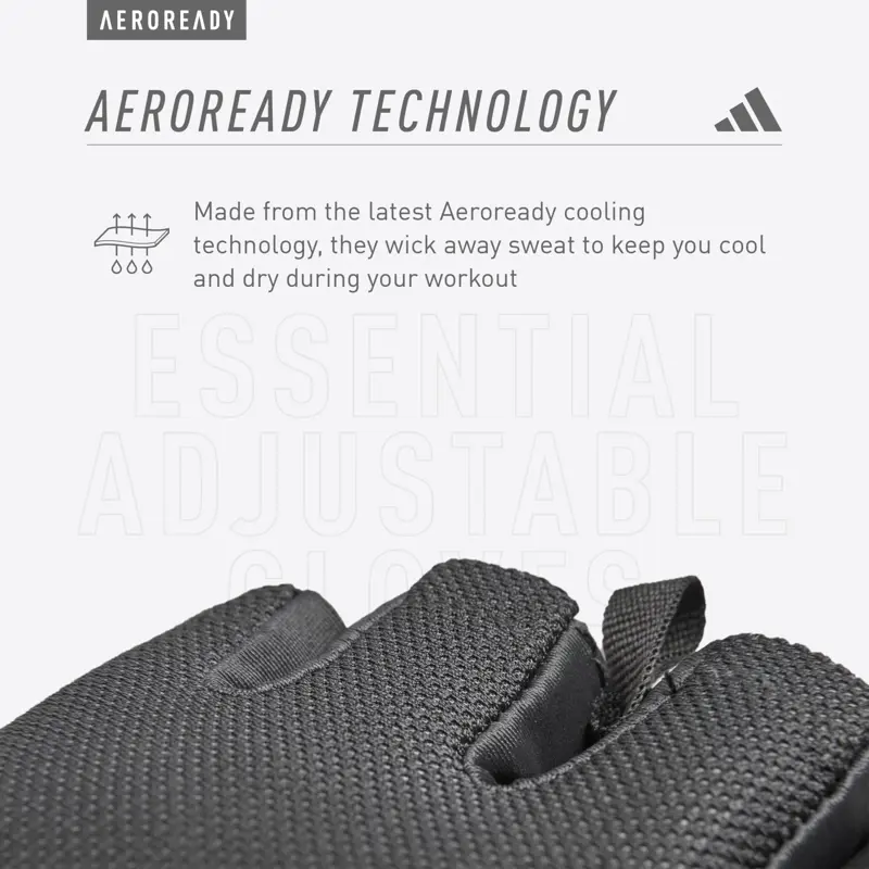 Guantes Entrenamiento Pesas adidas Sin Dedos