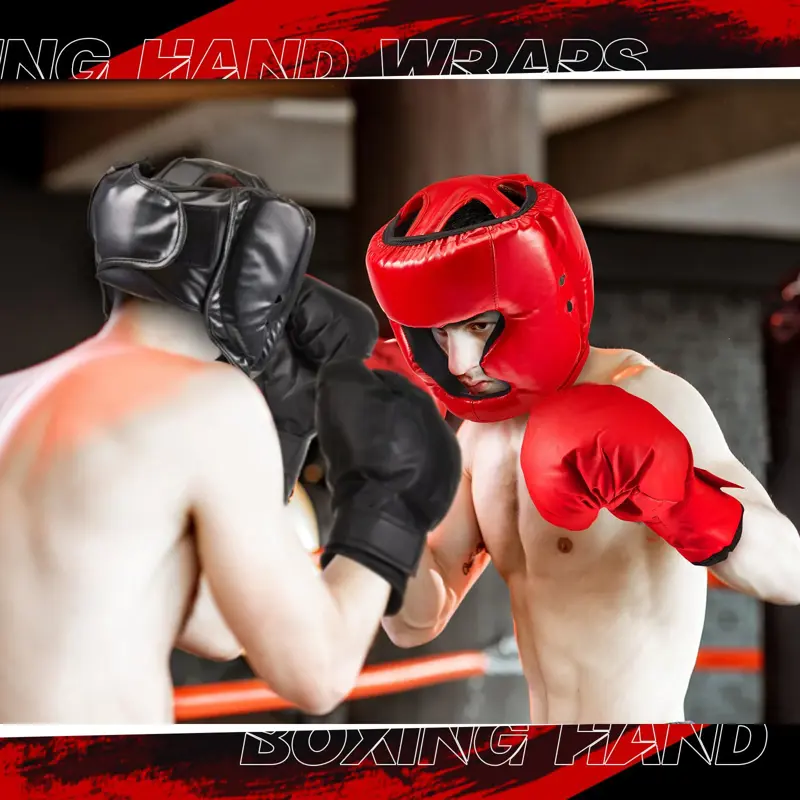 Kit De Boxeo Kanayu WAE Kanayu 1738 Guantes 16 oz Y Cascos 14 Piezas