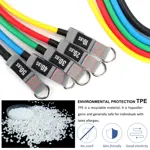 Bandas Resistencia Asas Ancla Puerta Hshbxd 5pcs 150 lbs