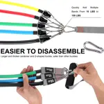 Bandas Resistencia Asas Ancla Puerta Hshbxd 5pcs 150 lbs