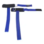 Correas De Levantamiento Con Soporte De Muñeca Azul